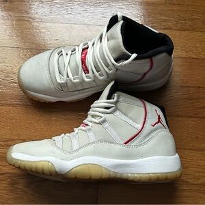 Womens Jordan 11 Retro Platinum Tin Shoes